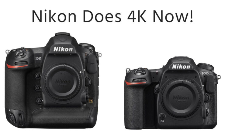 New Nikon 4K DSLR Cameras Introduced - Nikon D500 & D5