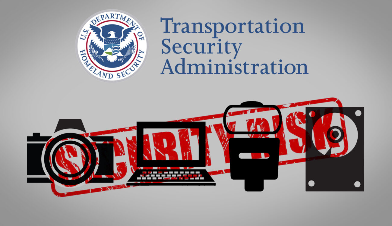 TSA Rolls Out Security Protocols for Camera Screening