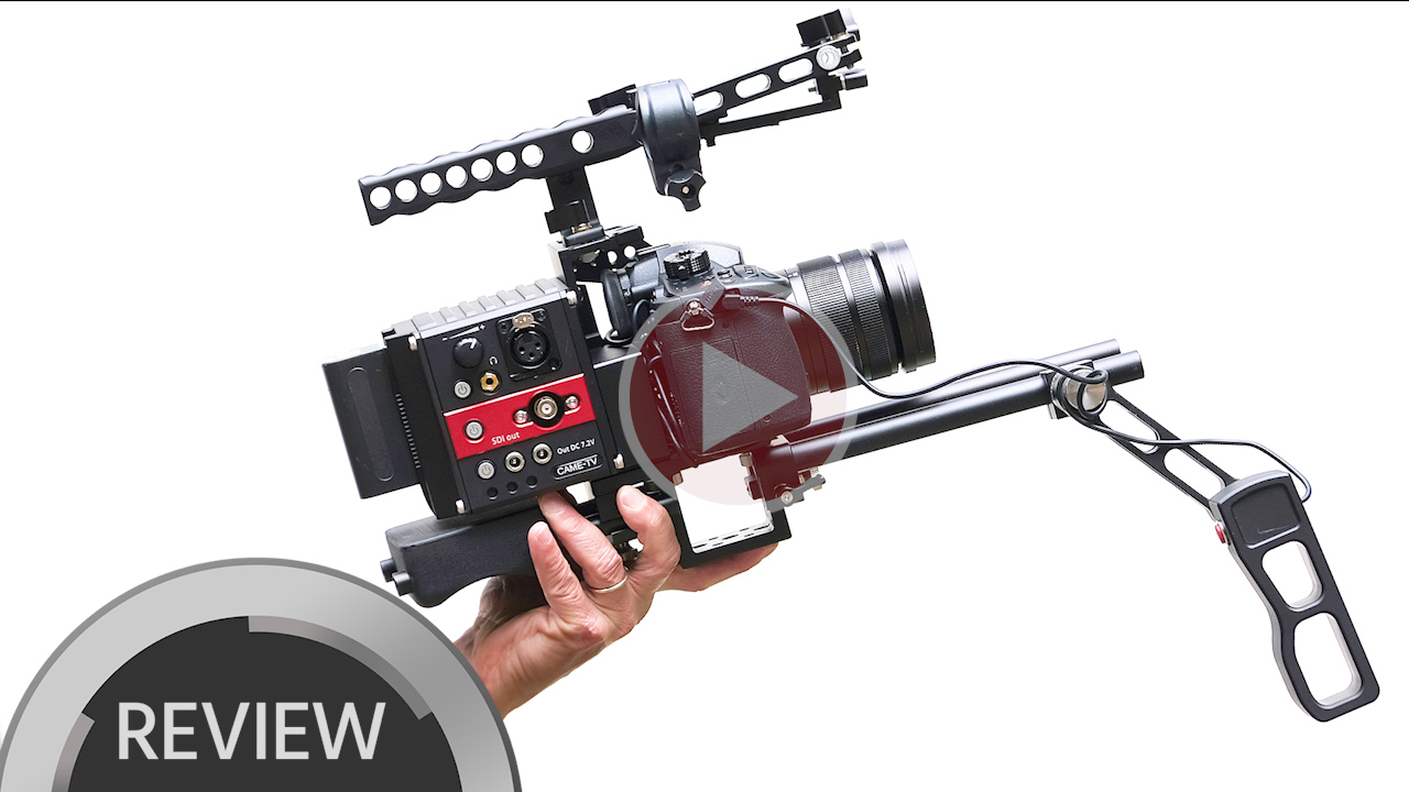 CAME-TV Terapin Rigレビュー － ミラーレスカメラをショルダーマウントに