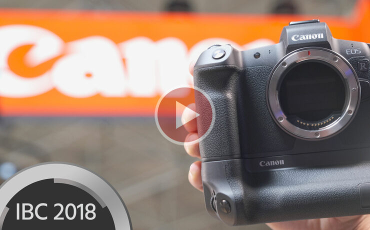 Canon EOS R & RF Lenses – Questions Answered at IBC 2018