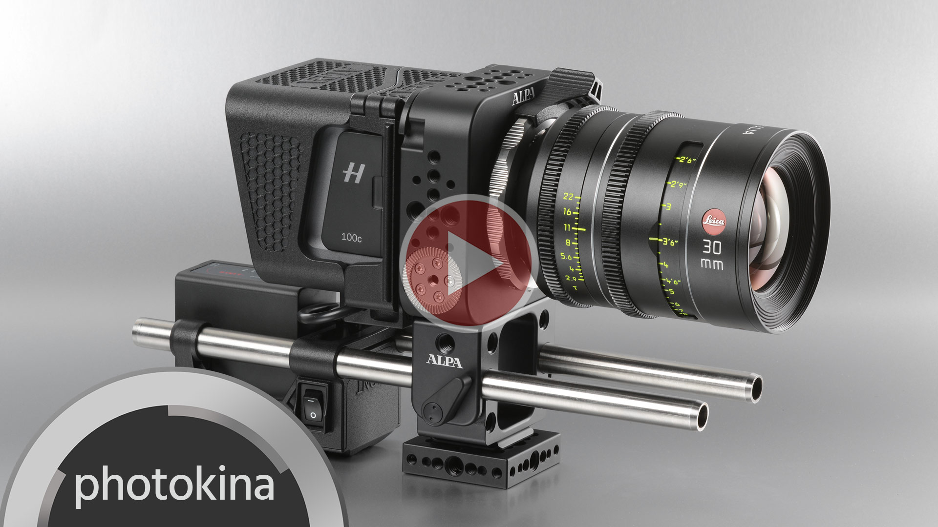 ALPAがPLATONカメラを発表 － ハッセルブラッド対応の中判4K RAWビデオカメラケージ