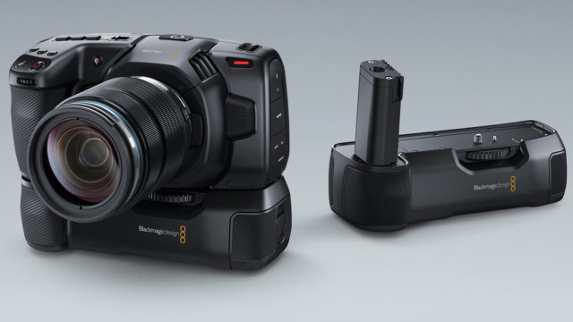 Blackmagic DesignがBMPCC4K用バッテリーグリップを発表