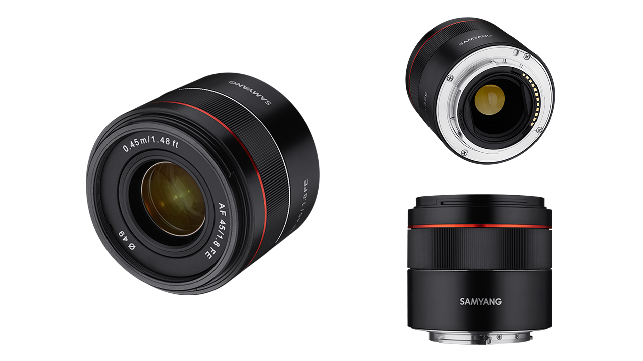 Samyang AF 45mm f/1.8 FE para cámaras Sony
