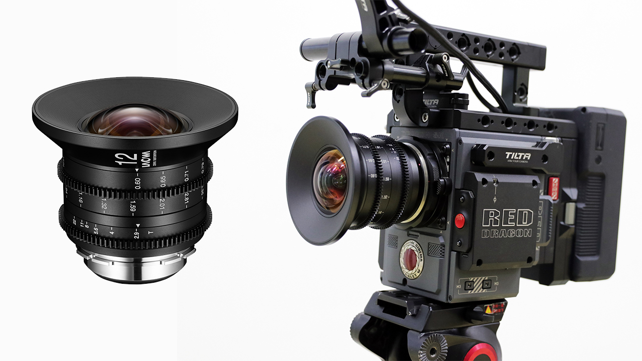 Lente de cine Laowa 12mm T/2.9 Zero-D ahora disponible
