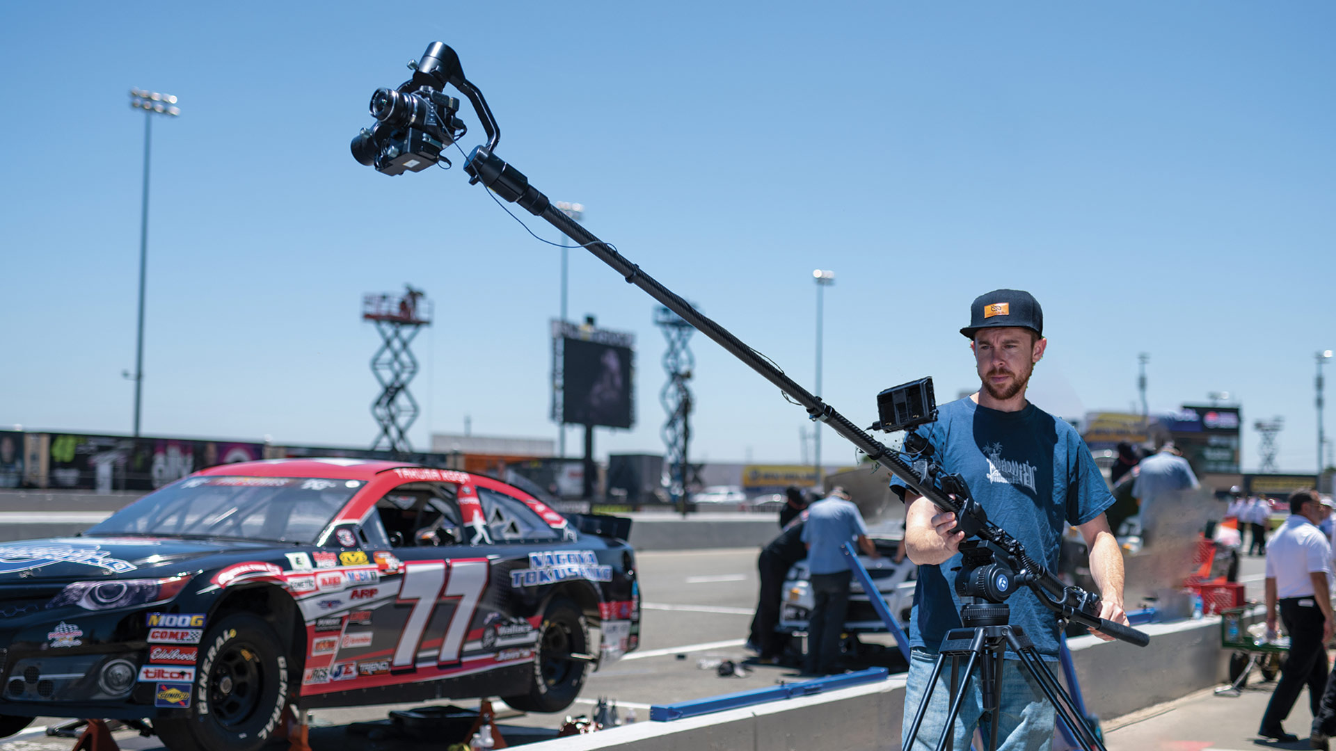 Actualización del Redrock Micro Digiboom - Agregan modos trípode y deportivo