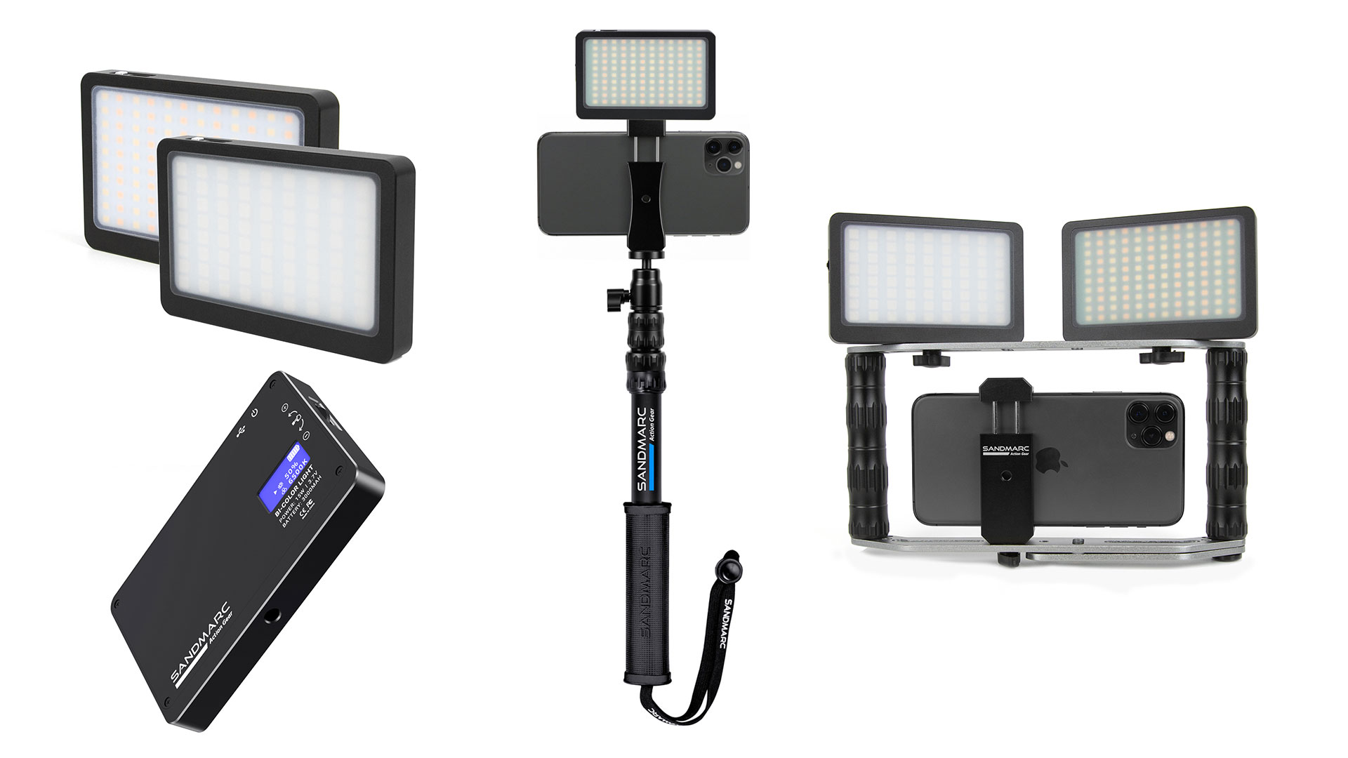 SANDMARC（サンドマーク） Prolight RGBとBi-Color LEDライト
