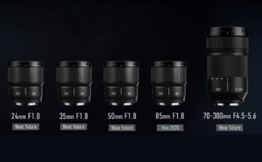 パナソニックがLマウントレンズを発表 － 24, 35, 50, 85mm f/1.8と70-300mm ズーム