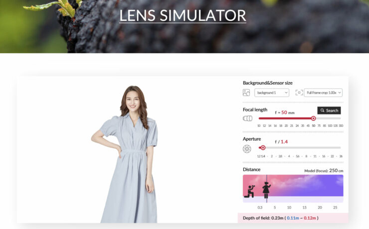 Samyang Lens Simulator - Now Available Online