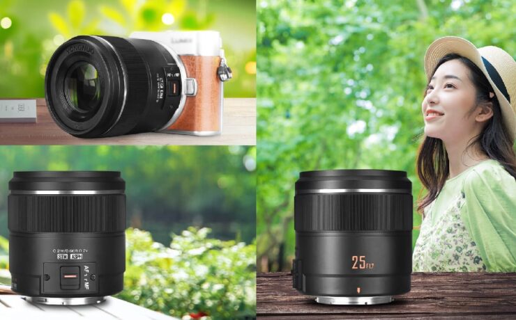 Yongnuo 25mm f/1.7 Micro Four Thirds Lens Announced