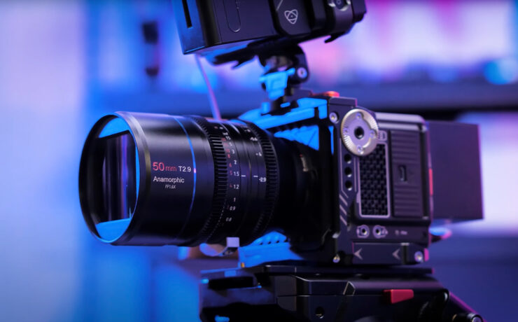 SIRUI 50mm T2.9 1.6x Full-Frame Anamorphic Lens Announced