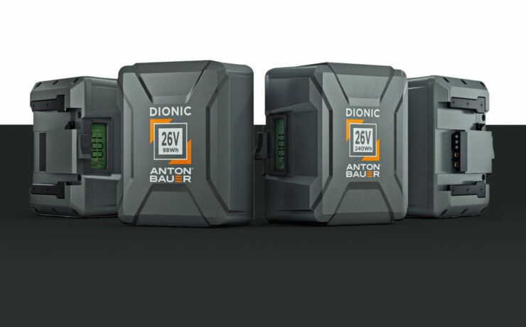 Anton Bauer Expands Dionic Series With B-Mount Options