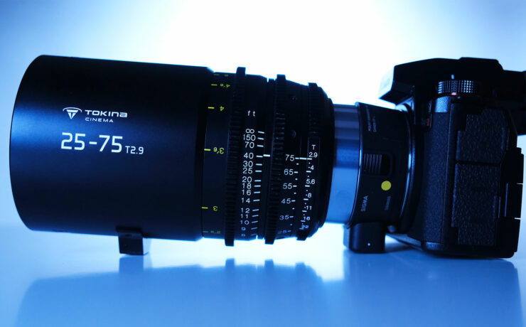 トキナーシネマ25-75mm T2.9レンズレビュー