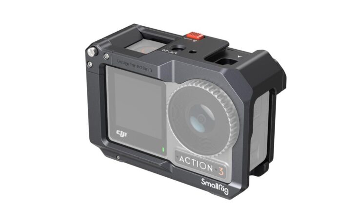 Presentan el armazón de cámara DJI Osmo Action 3 de SmallRig