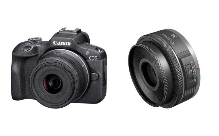 Presentan la cámara Canon EOS R100 y el lente RF 28mm F2.8 STM