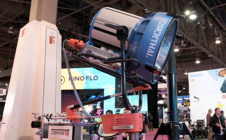 Matthews Litemover - A Motorized Remote Head for Controlling Large Lights, Reflectors and More