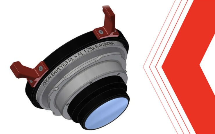 Anuncian el KIPON BAVAYES 1.25x PL ExPANDER - Un adaptador para la montura ARRI PL