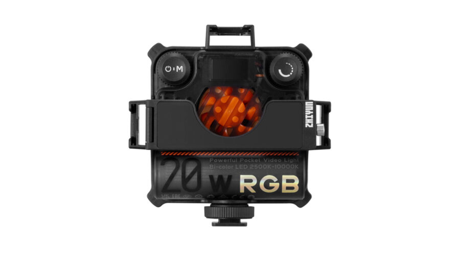 Back of the ZHIYUN FIVERAY M20C