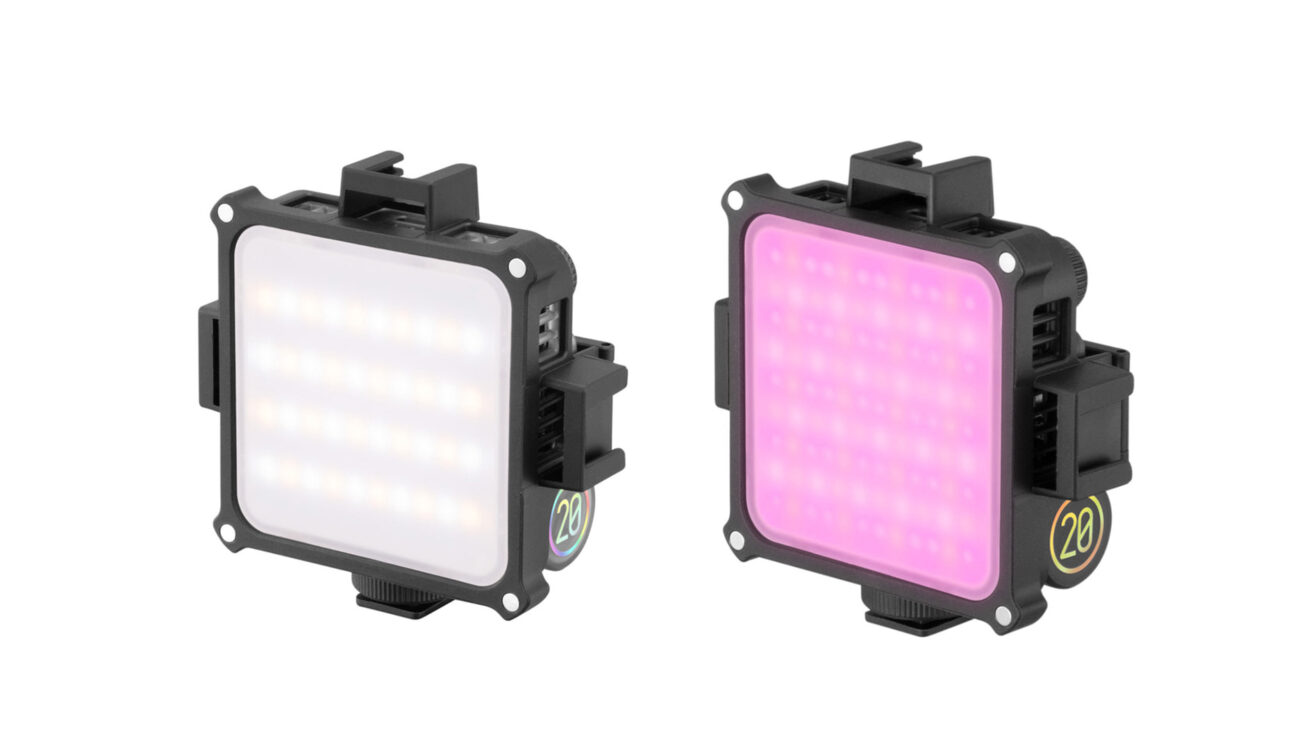 ZHIYUN FIVERAY M20 and M20C Launched - Compact 20W LED Lights