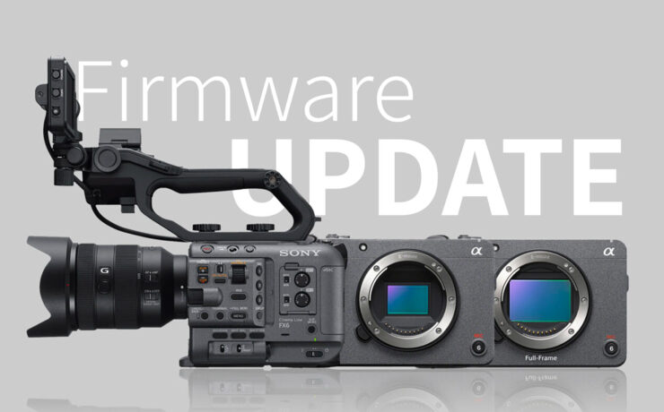 ソニーがFX6、FX3、FX30のファームウェアアップデートをリリース