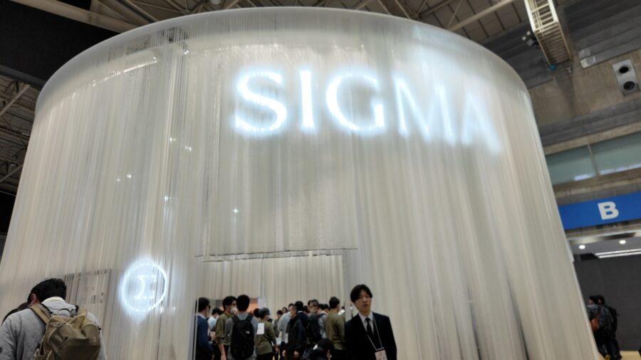 SIGMA Booth. A new logo and font