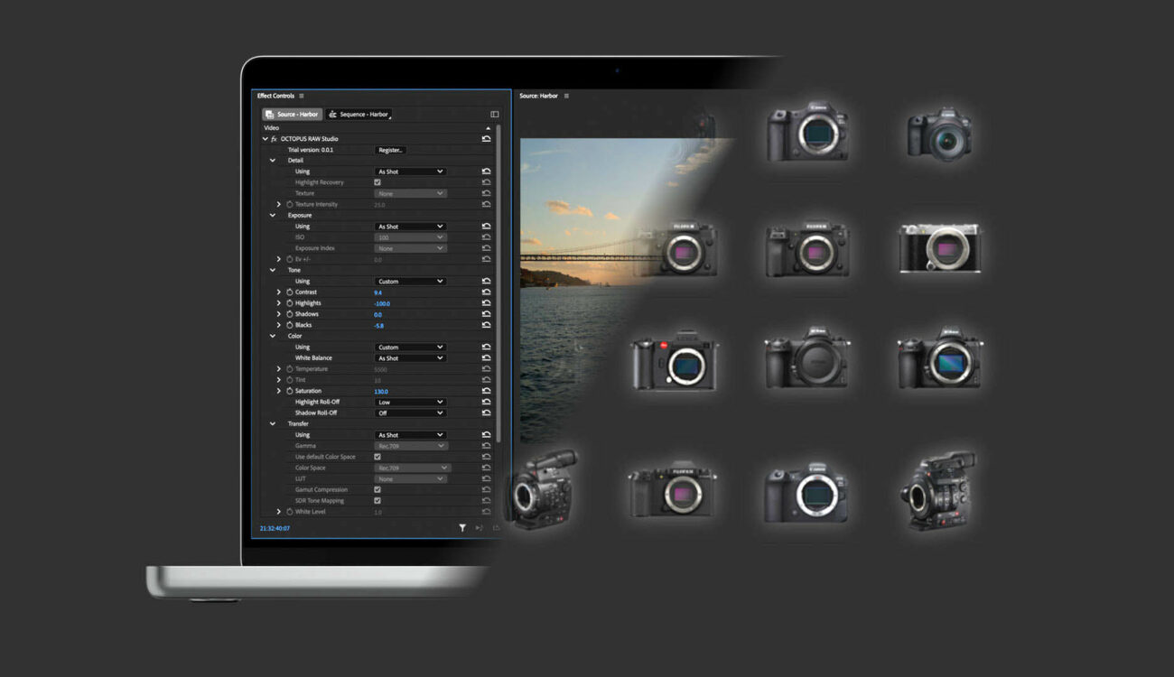 OCTOPUS RAW Studio Enhances Raw Video Workflow in Adobe Premiere